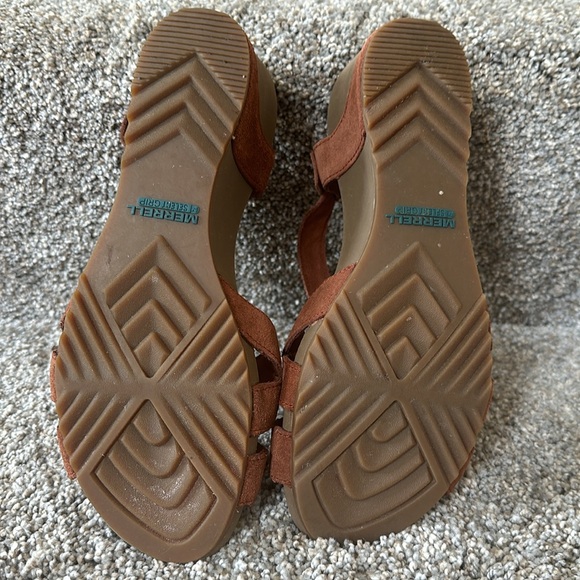 Merrell Select Fresh Air Cushion Suede Sandals-Nearly New - Picture 4 of 8